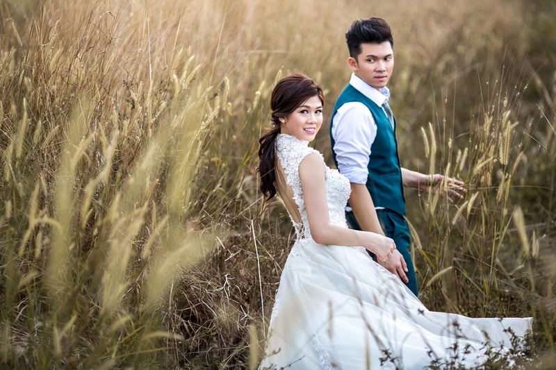 Elegant Wedding Outfit